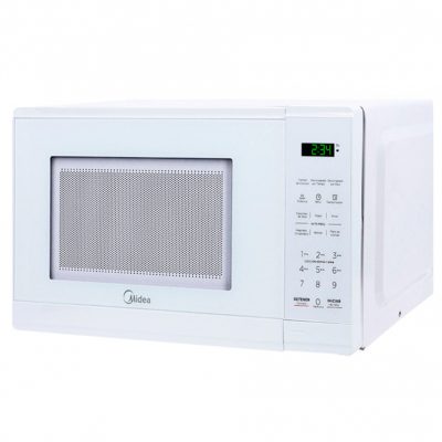 Horno de microondas 0.7″ color blanco marca Midea