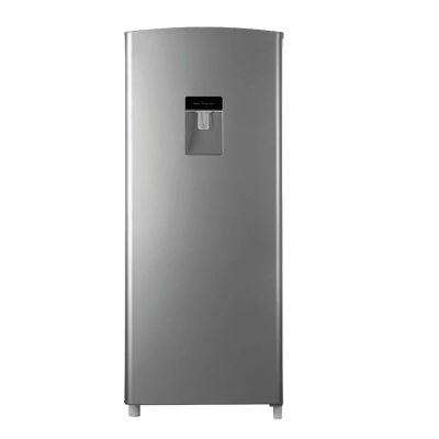 Refrigerador 7 pies 1 pta c/despachador color silver marca Hisense