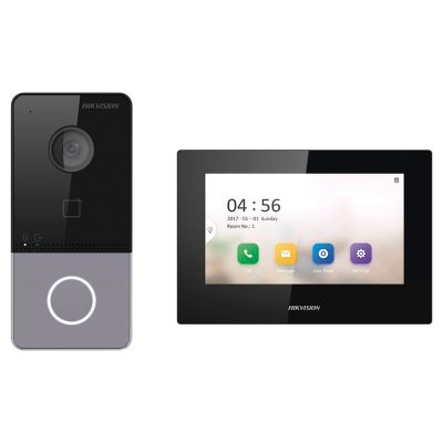 Kit de Videoportero IP LITE con llamada a App de Smartphone (Hik-Connect)