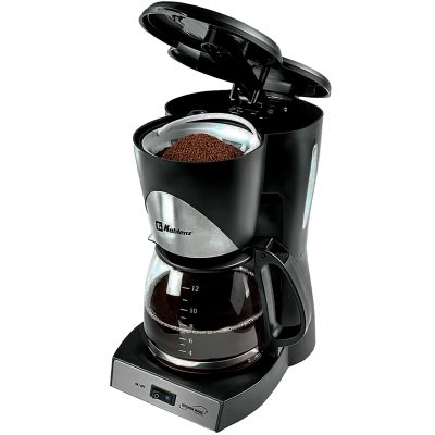 Cafetera 12 tazas  color negro marca Koblenz