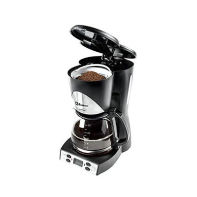 Cafetera 12 Tazas C/ Negro Programable Marca Koblenz