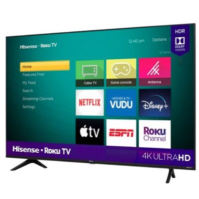 Pantalla de 65″ 4K HDR UHD ROKU serie R6 SMART Tv